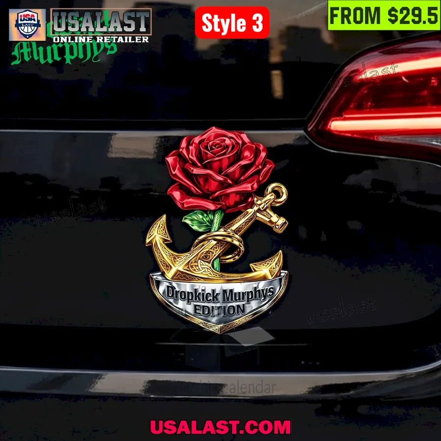 Dropkick Murphys Edition 3D Car Name Badge
