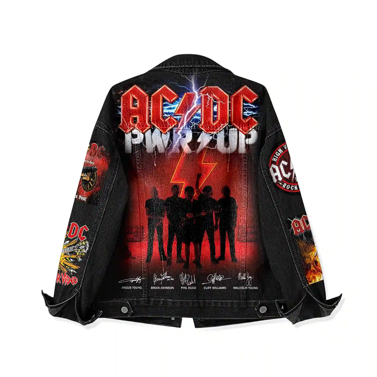 ACDC Power Up Tour 2026 Denim Jacket