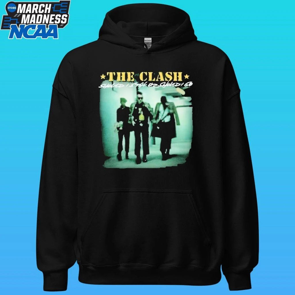 The Clash Should I Stay Or Should I Go Black Dragon Shirt
