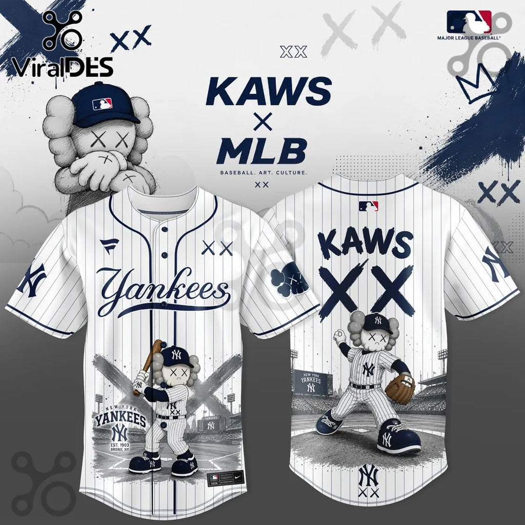 KAWS x New York Yankees 2026 Edition Baseball Jersey
