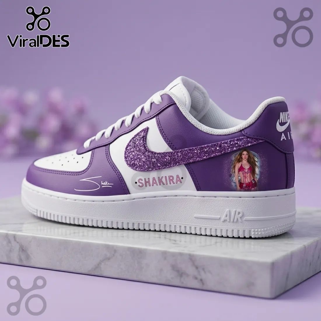 Shakira World Tour World Cup Air Force 1 Sneakers