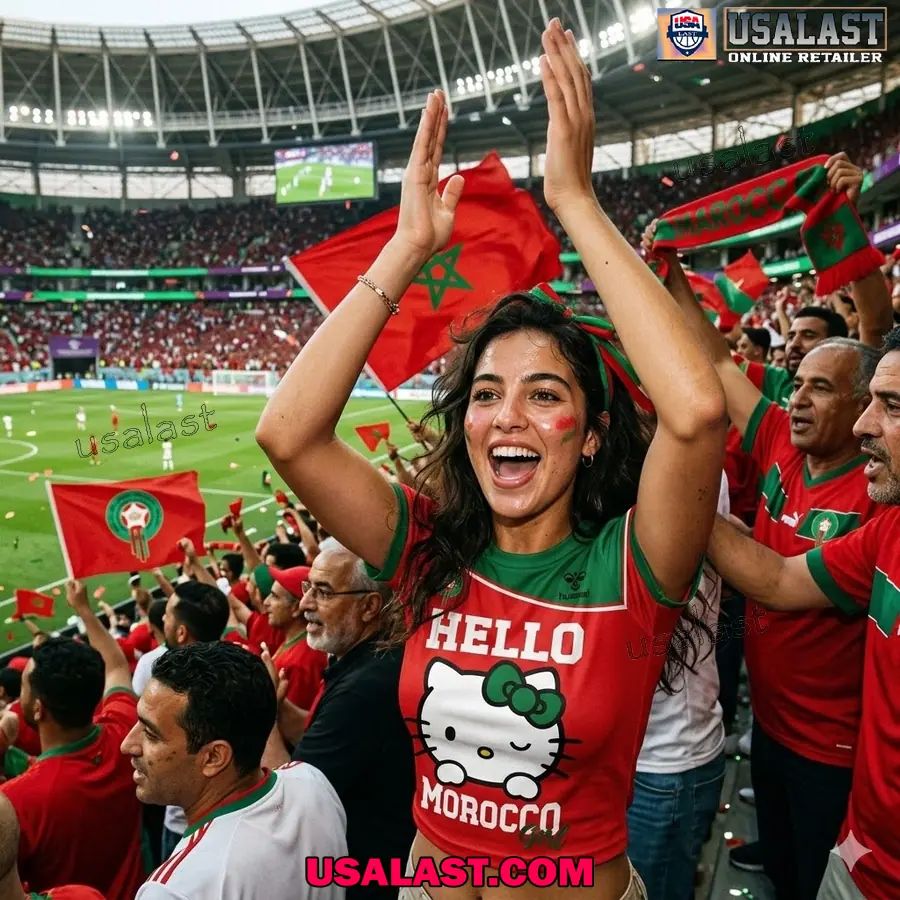 Personalized Morocco World Cup 2026 Women Baby Tee