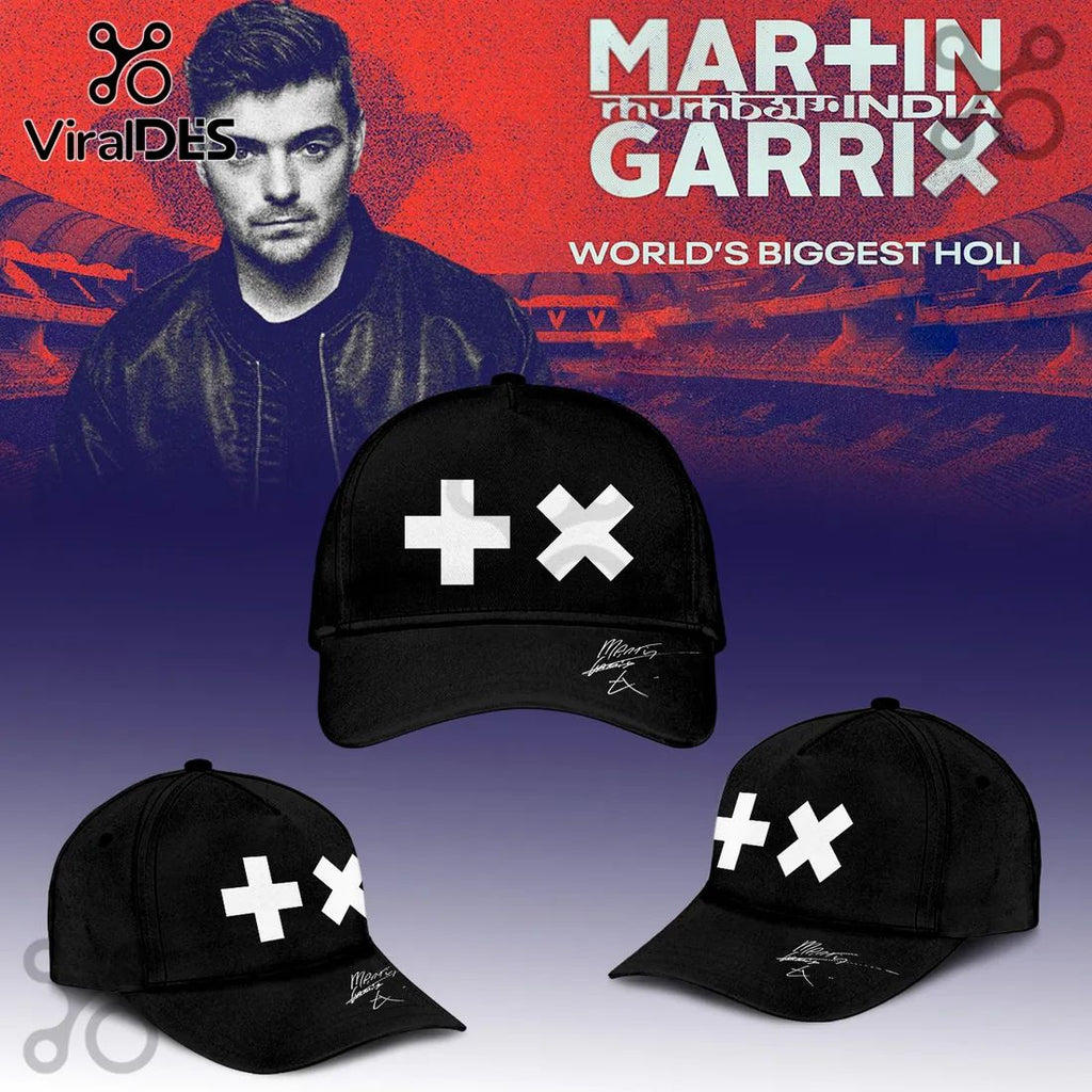 Martin Garrix Holi India Event Black Graphic Fan Merch T-shirt
