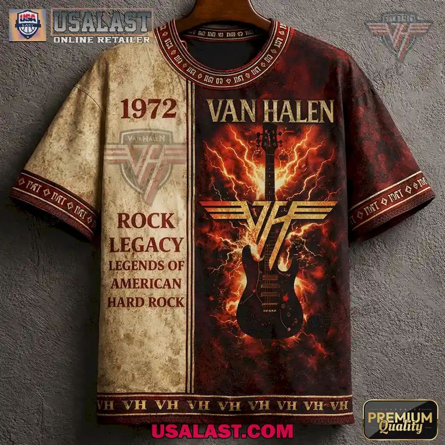 Van Halen Rock Legacy Print T-Shirt