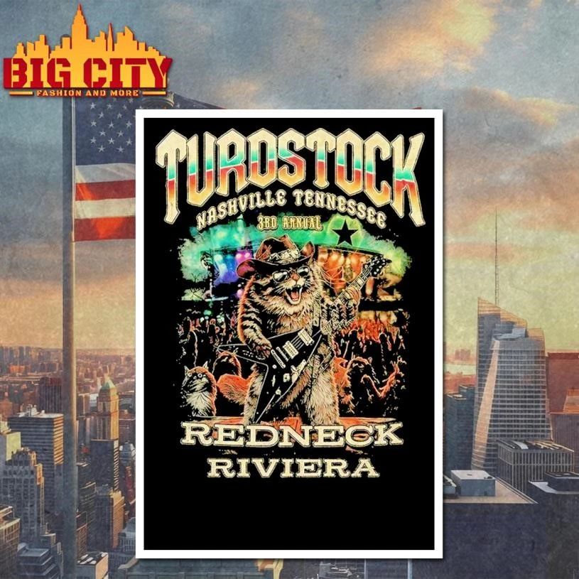 2026 Redneck Riviera Wearing Turdstock Shirt