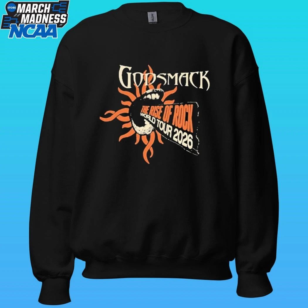 Godsmack The Rise Of Rock Admat Itin World Tour 2026 Shirt