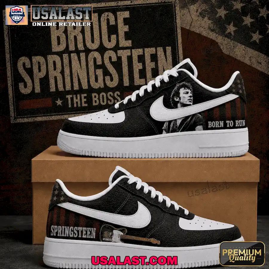 Bruce Springsteen Born To Run Air Force 1 Shoes
