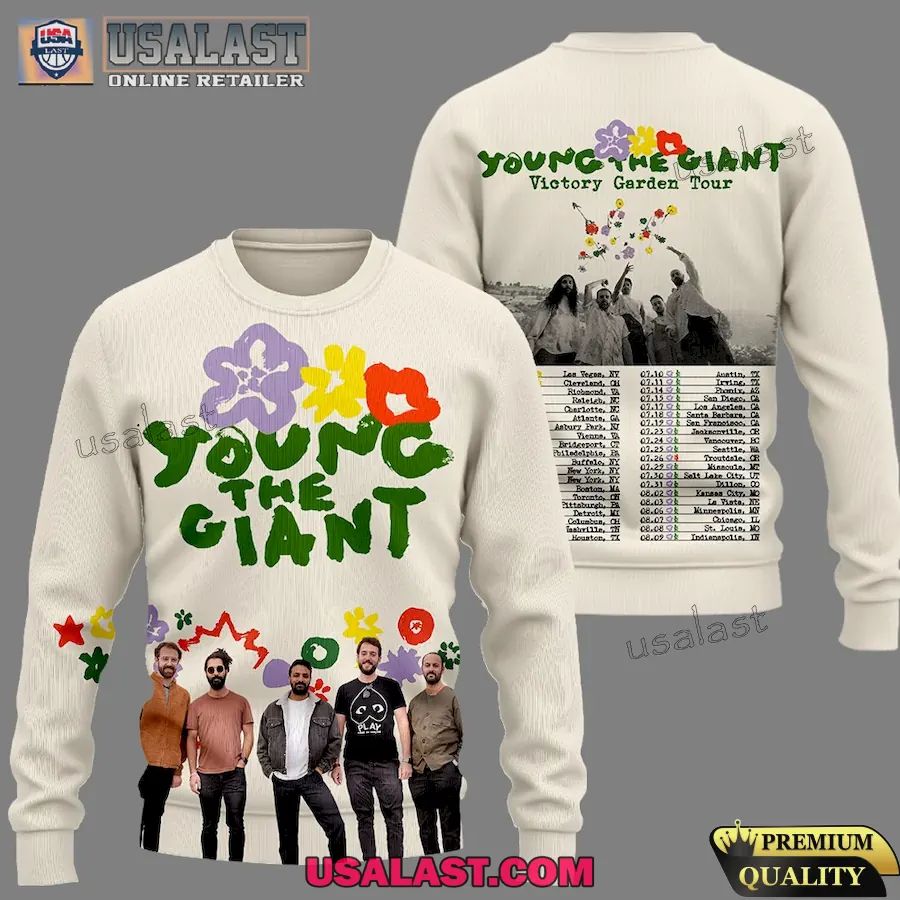 Young The Giant Victory Garden Tour 3D Shirt