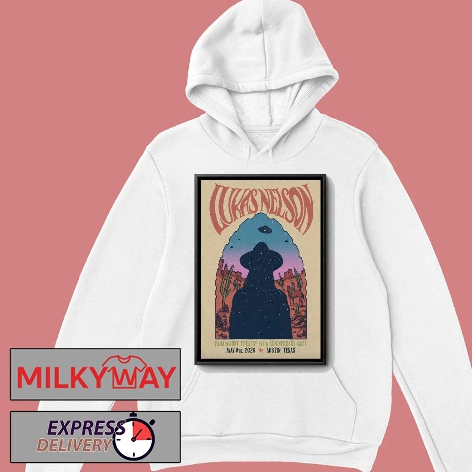 Lukas Nelson Austin TX 5 9 2026 Poster shirt