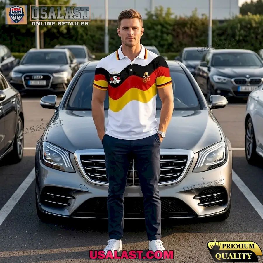 German Football World Cup 2026 Polo Shirt