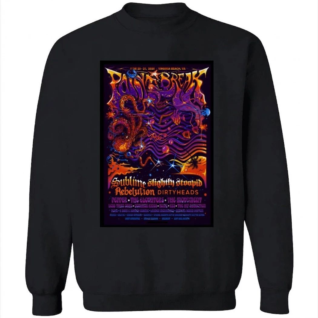 Point Break Music Festival Virginia Beach, VA 6-21-2026 Poster Shirt