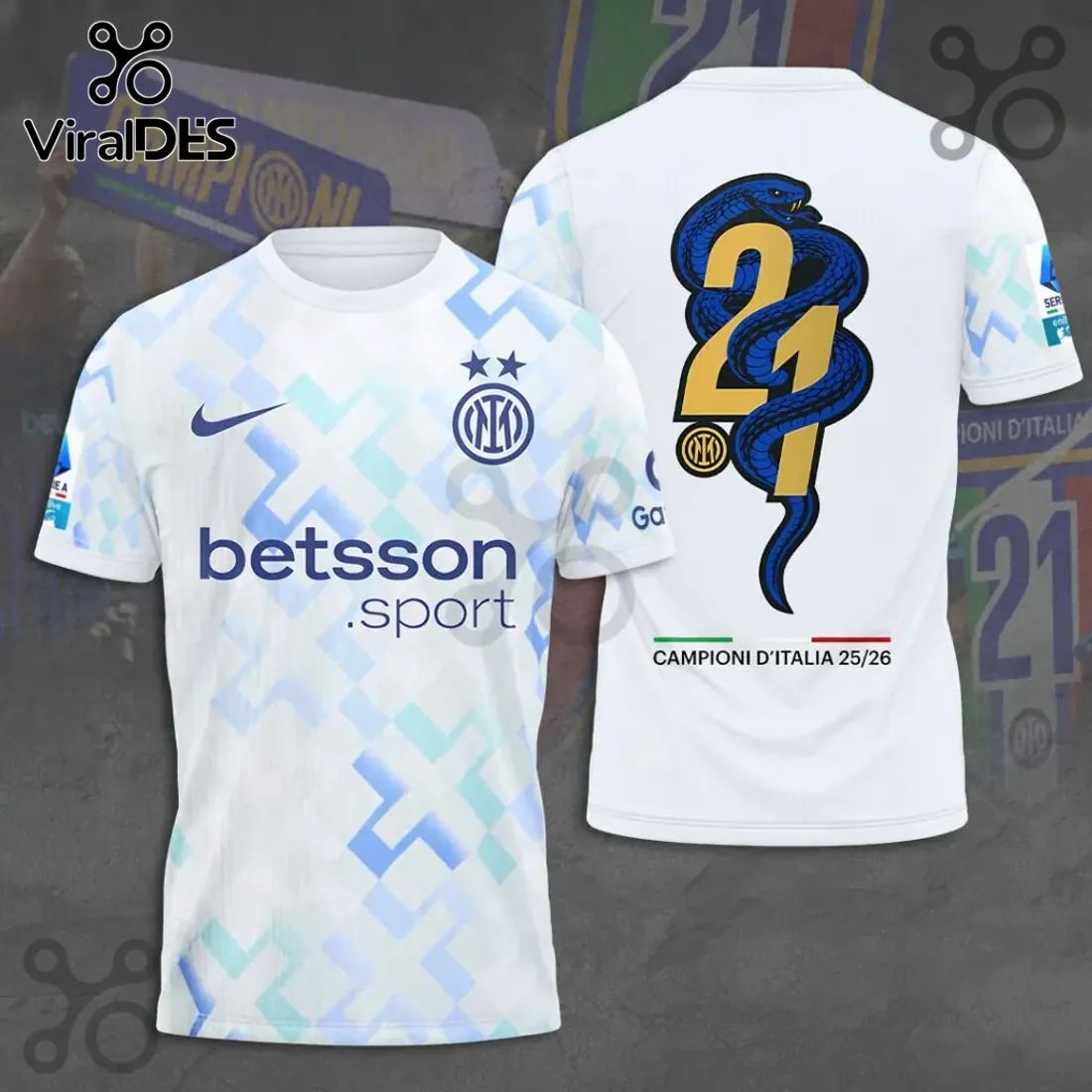 Inter Milan Champions 25/26 Limited Edition Hoodie