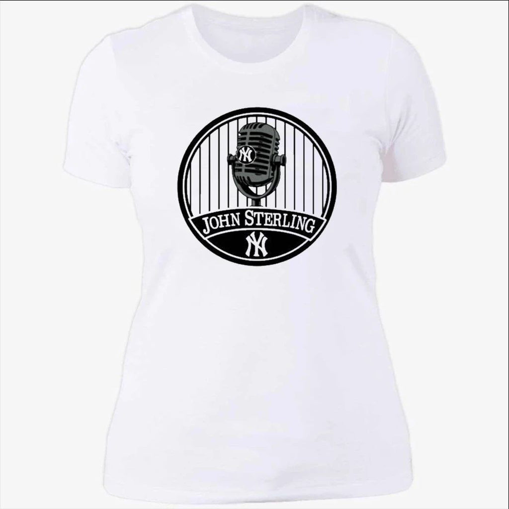 NY Yankees Memorial Patch For John Sterling Shirt