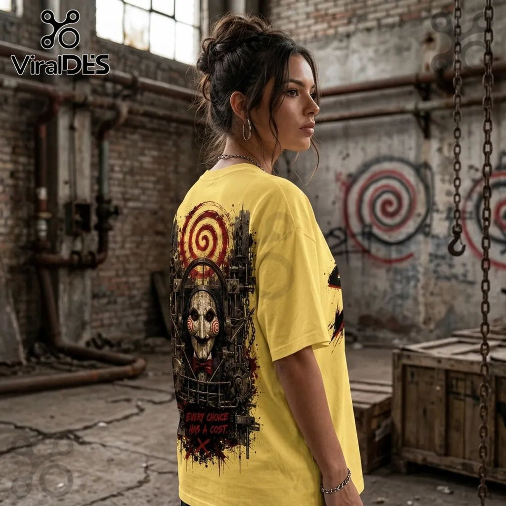 SAW Horror Movie Halloween T-Shirt 2026