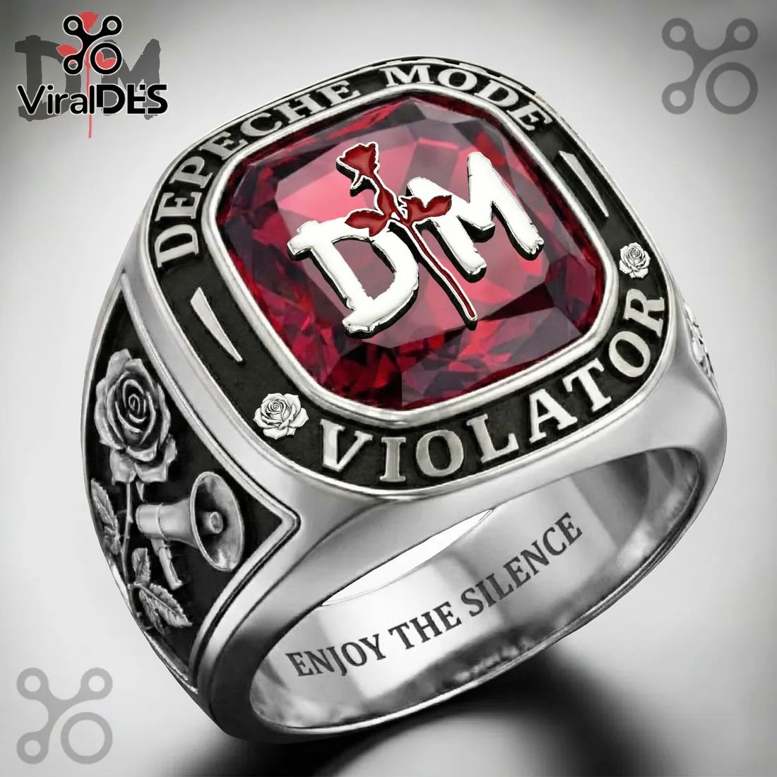 Depeche Mode Violator Stainless Steel Ring