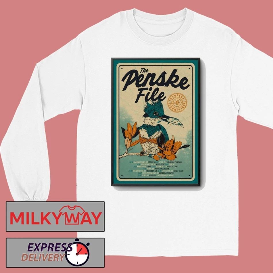 The Penske File 2026 EU Summer Tour Poster shirt