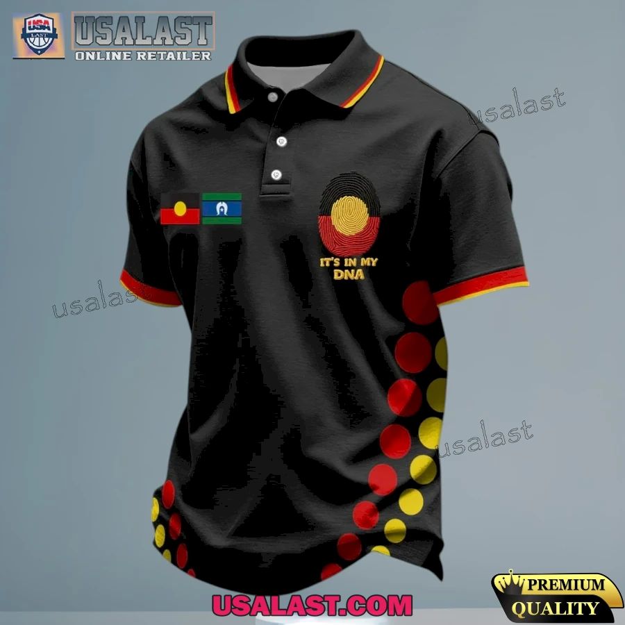 Australia World Cup 2026 My DNA Printed Polo Shirt