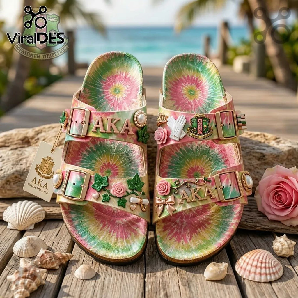 Alpha Kappa Alpha Custom Flip Flops Limited Edition