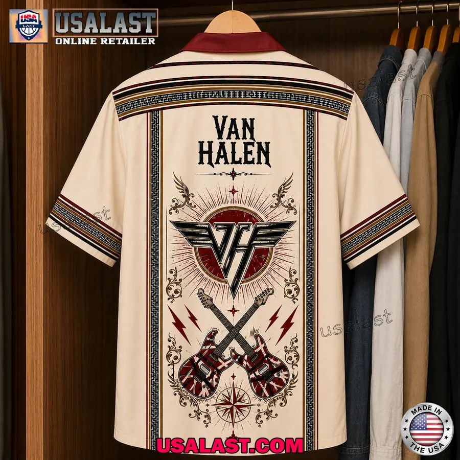 Van Halen Ain’t Talkin’ ‘Bout Love Vintage Hawaiian Shirt