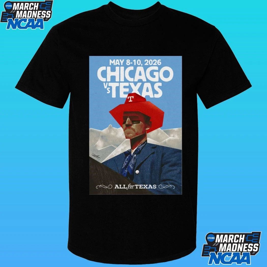 Texas Rangers Vs. Chicago Cubs May 10 2026 Poster Shirt