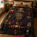 The Allman Brothers Band Southern Rock Stained Glass Quilt Blanket