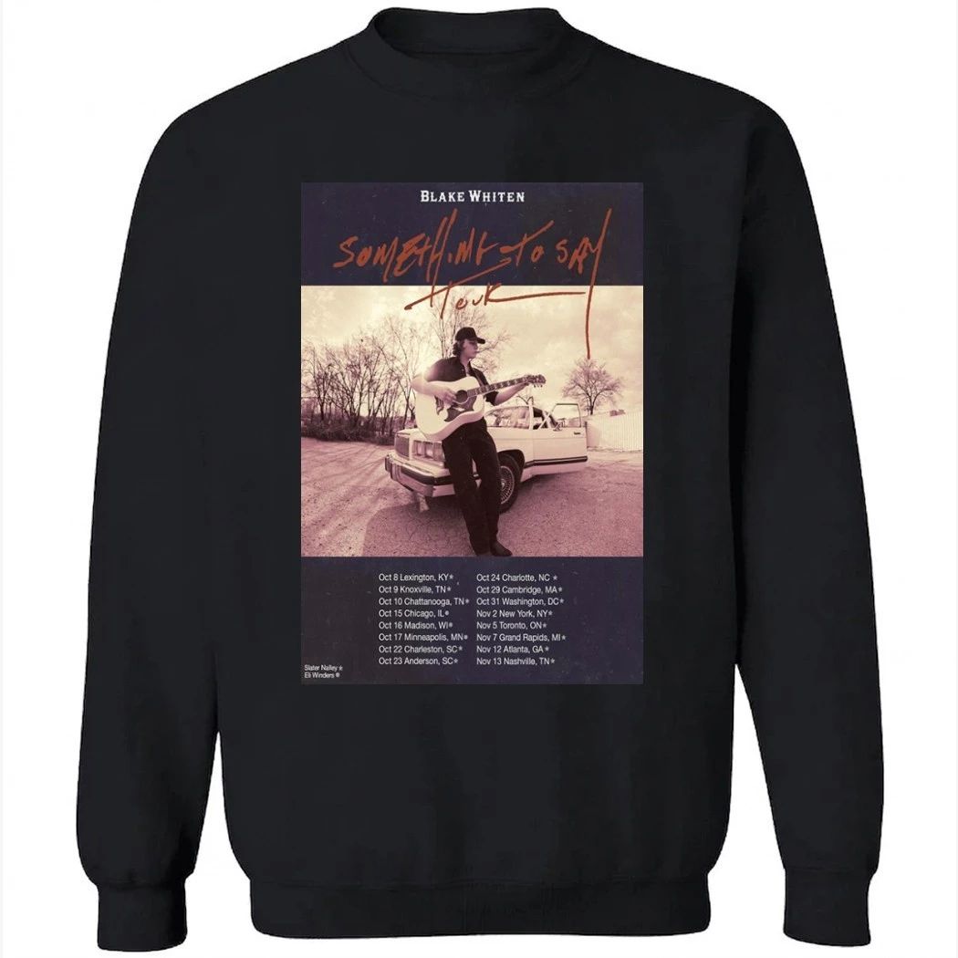 Blake Whiten Tour 2026 Poster Shirt