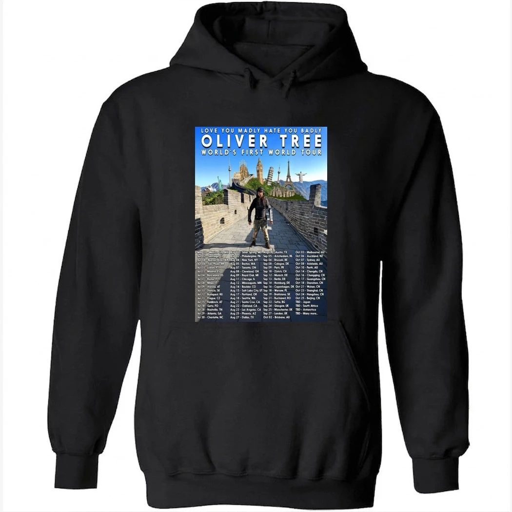 Oliver Tree Fall Tour 2026 Poster Shirt