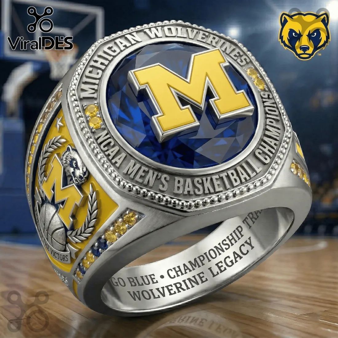 Michigan Wolverines NCAA Men’s Basketball Championship Ring