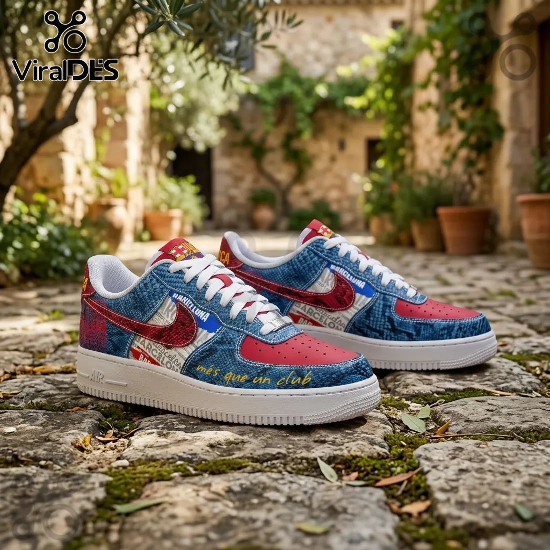 FC Barcelona AF1 Custom Sneakers