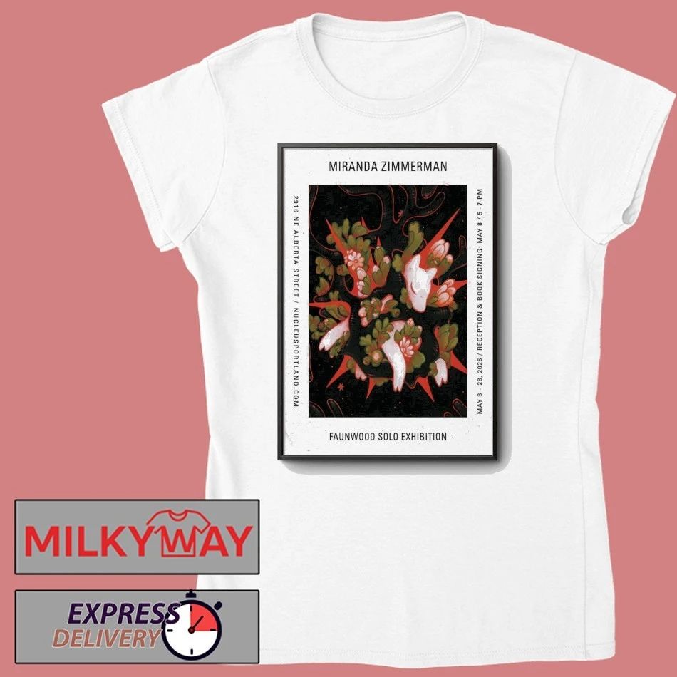 May 8 2026 TOUR Miranda Zimmerman Bayne Nucleus Portland Poster shirt