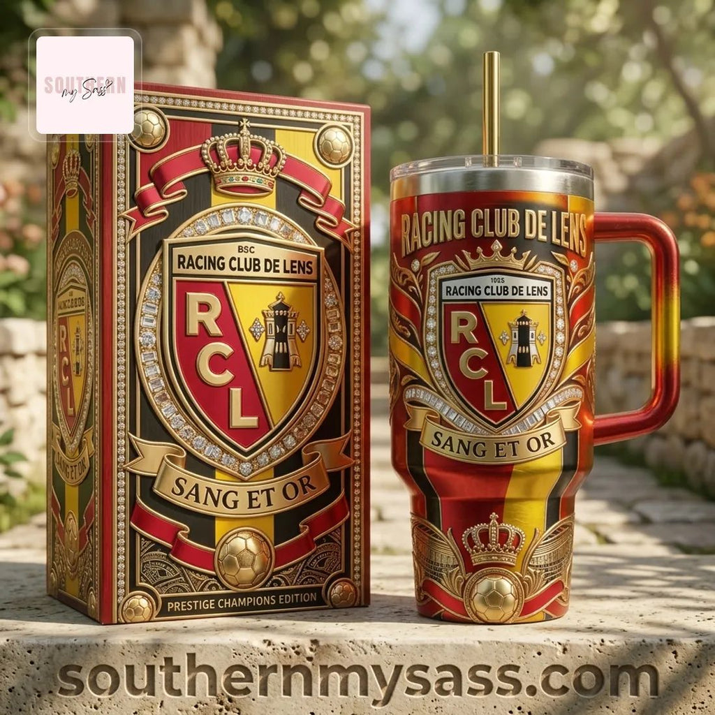 Racing Club de Lens Prestige Champions Edition 40oz Insulated Tumbler With Handle