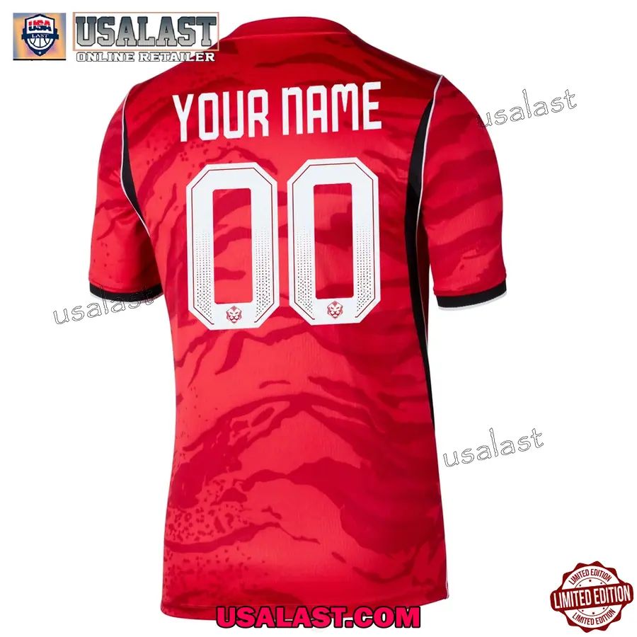 Personalized Korea Republic Home Kit World Cup 2026 Jersey Shirt