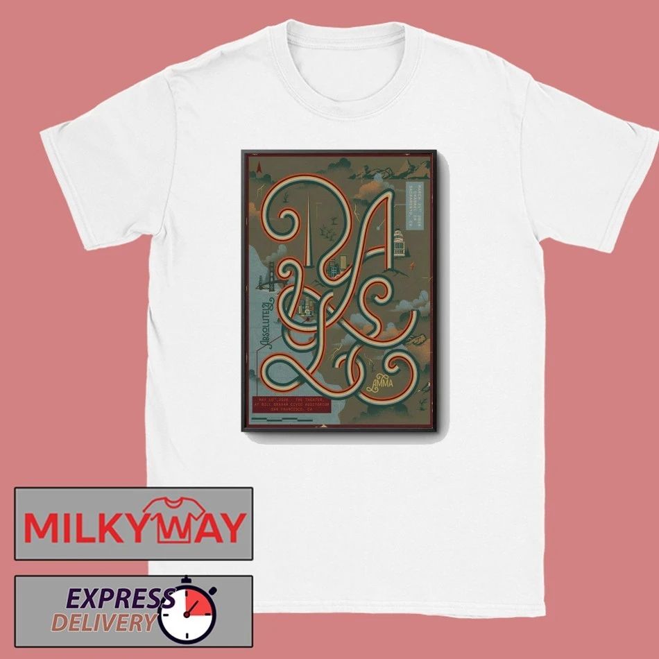 Raye San Francisco CA 5 10 2026 Poster shirt