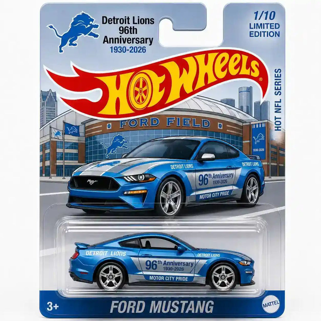 Wheels Detroit Lions 96th Anniversary Ford Mustang