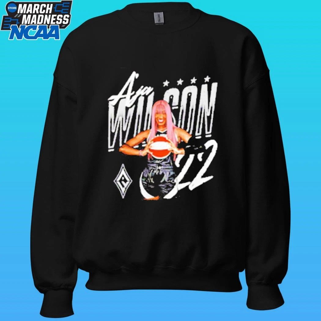 A’ja Wilson Las Vegas Aces Player Pose Shirt