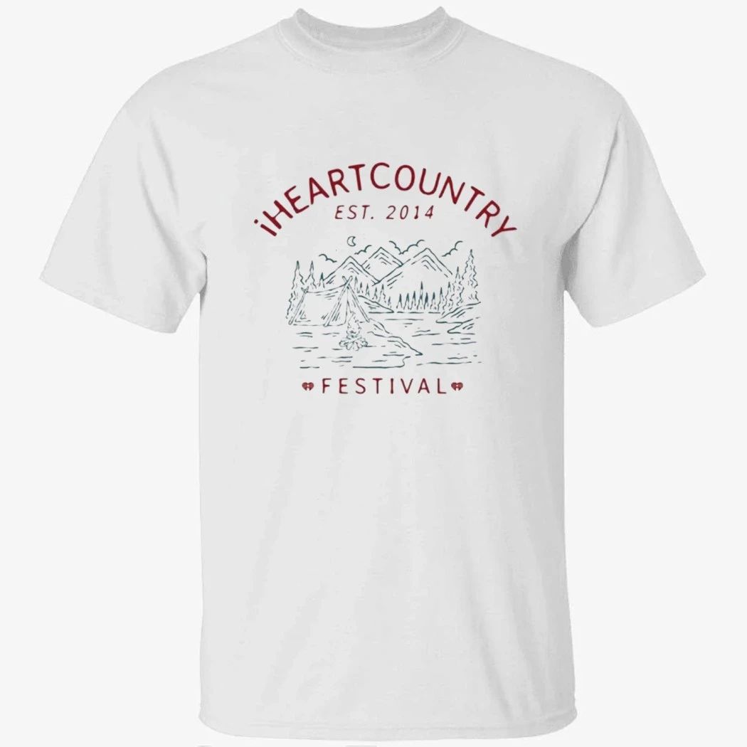 Iheart Iheartcountry Festival 2026 Camp Ringer T-Shirt