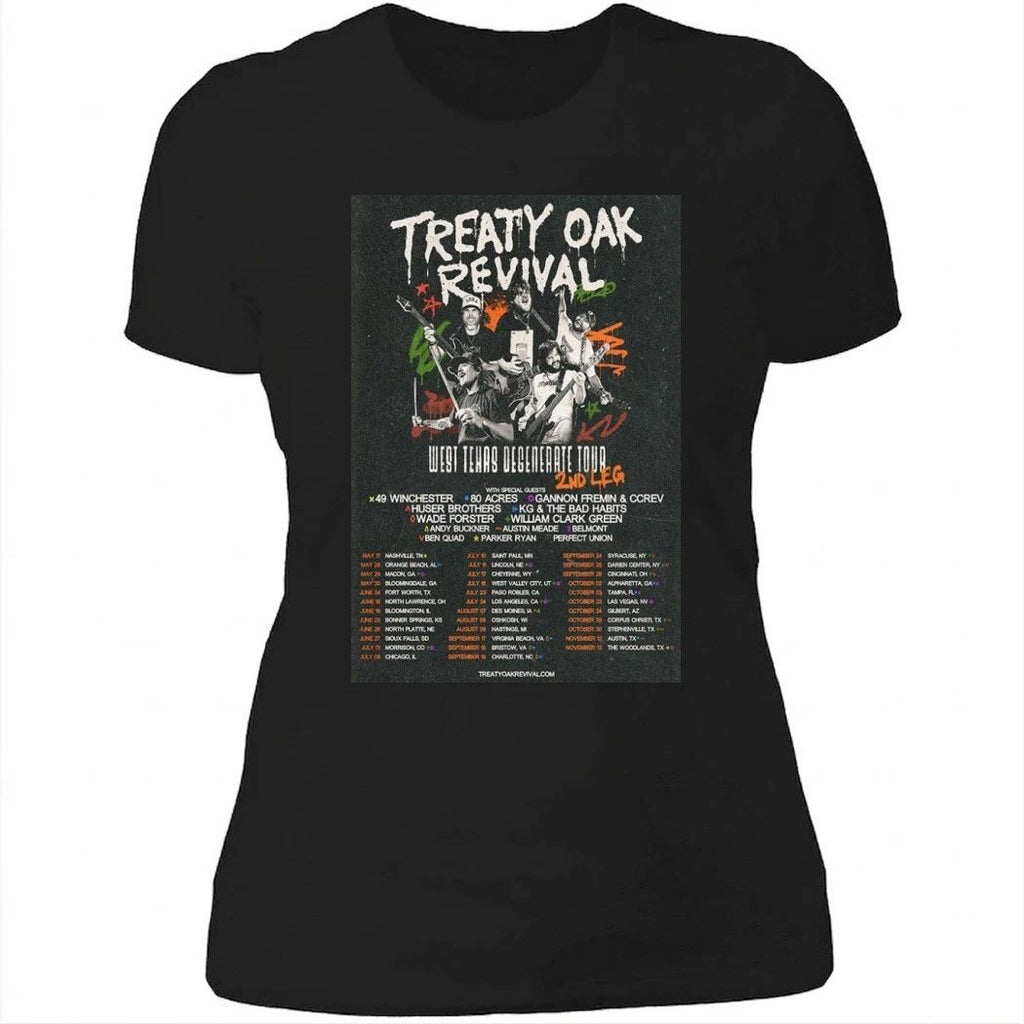 Treaty Oak Revival Summer Tour 2026 Poster Shirt