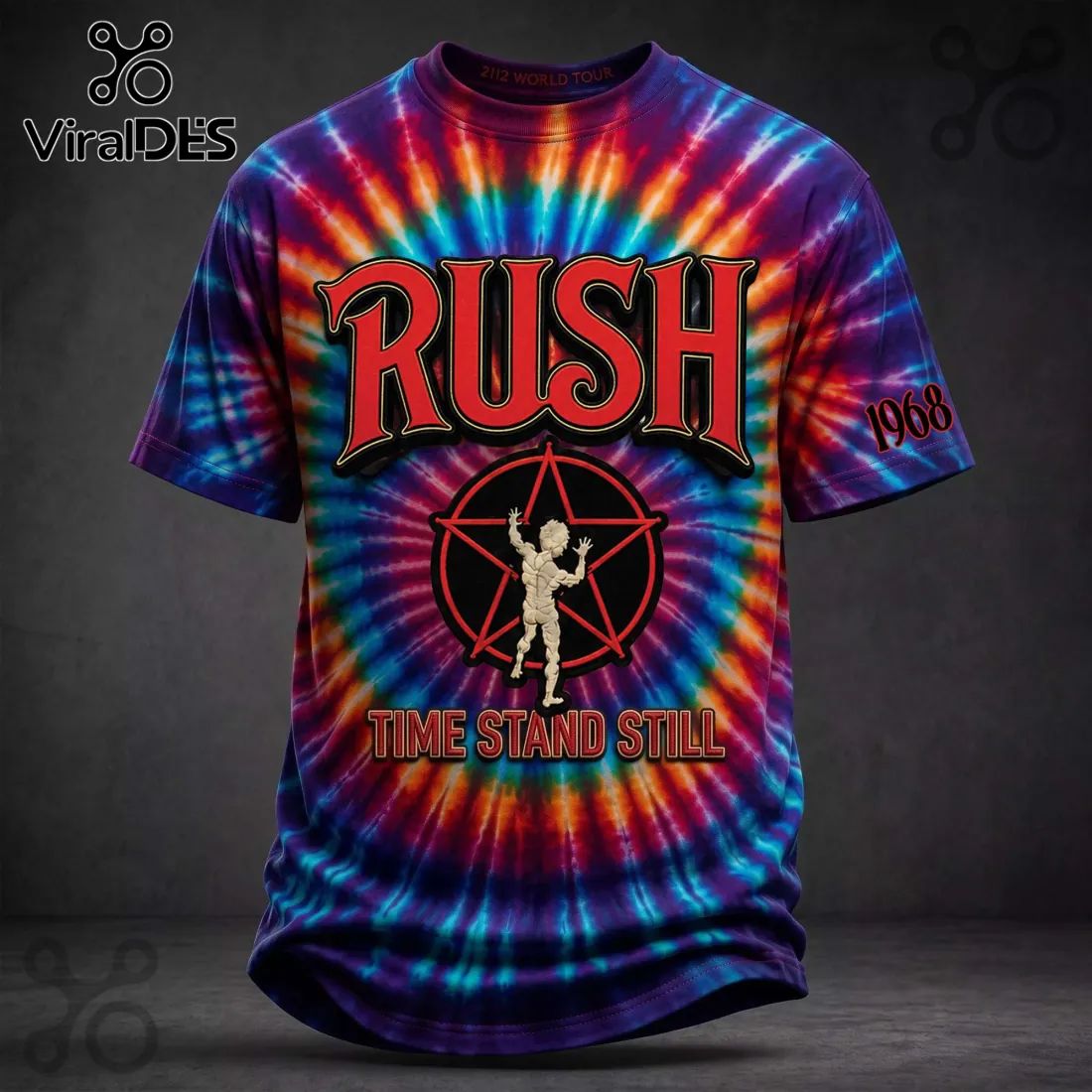 Rush Starman Time Stand Still Rock Band Shirt