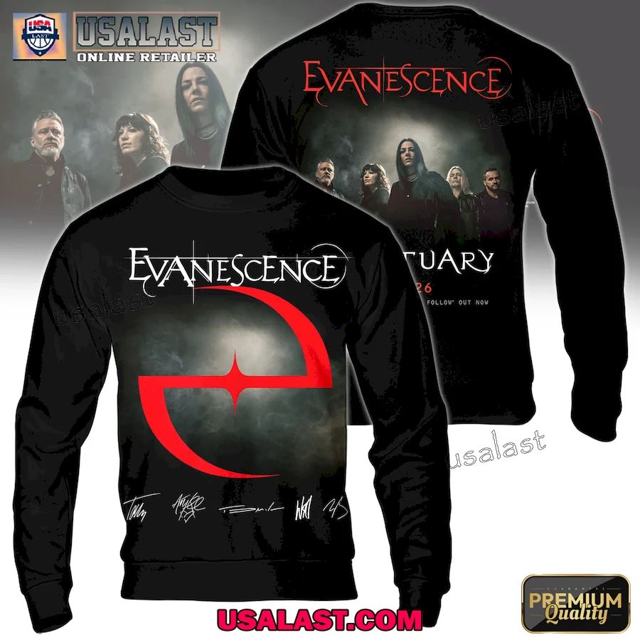 Evanescence Sanctuary Album 3D Apparel Clothing