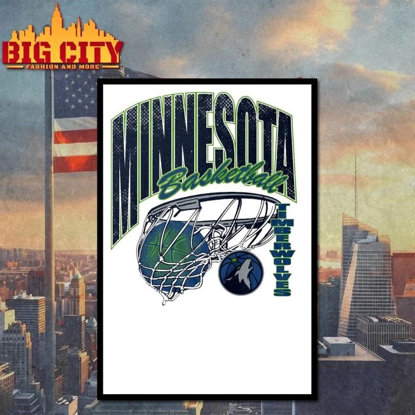 Premium Minnesota Timberwolves Script Swish Shirt