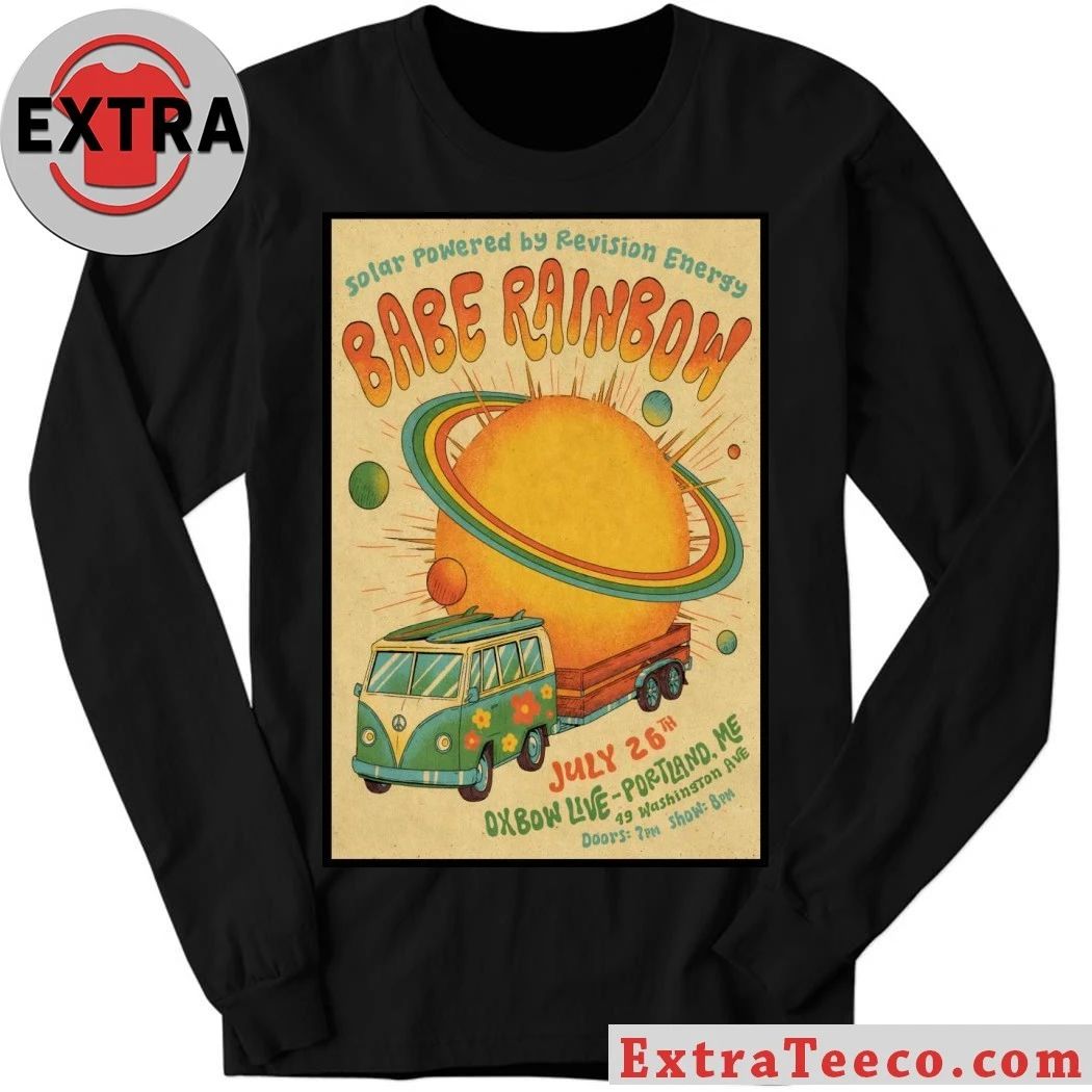 Babe Rainbow In Portland ME On Jul 26 2026 Tour Poster Shirt