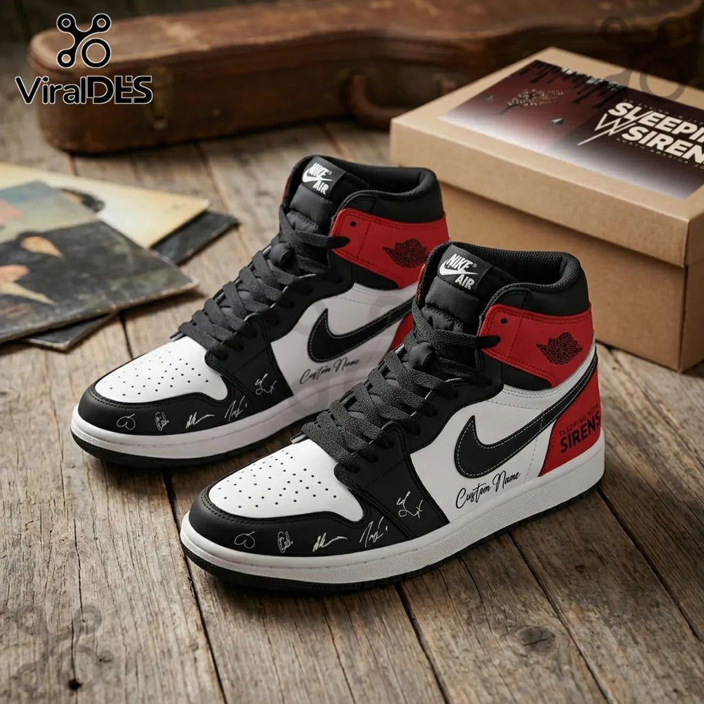 Sleeping With Sirens An Ending In Itself Custom High Top Shoes