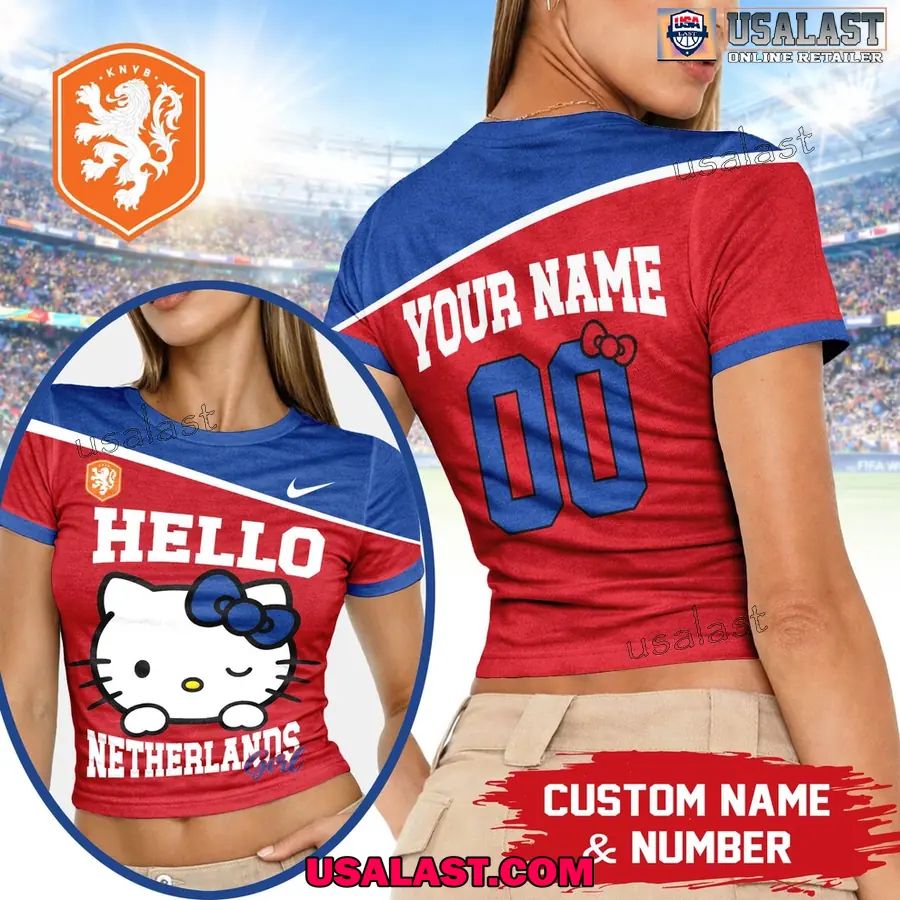 Personalized Netherlands World Cup 2026 Women Baby Tee