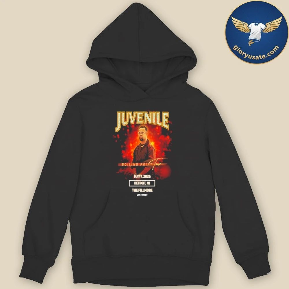 Juvenile May 7 2026 The Fillmore Detroit MI Poster Shirt