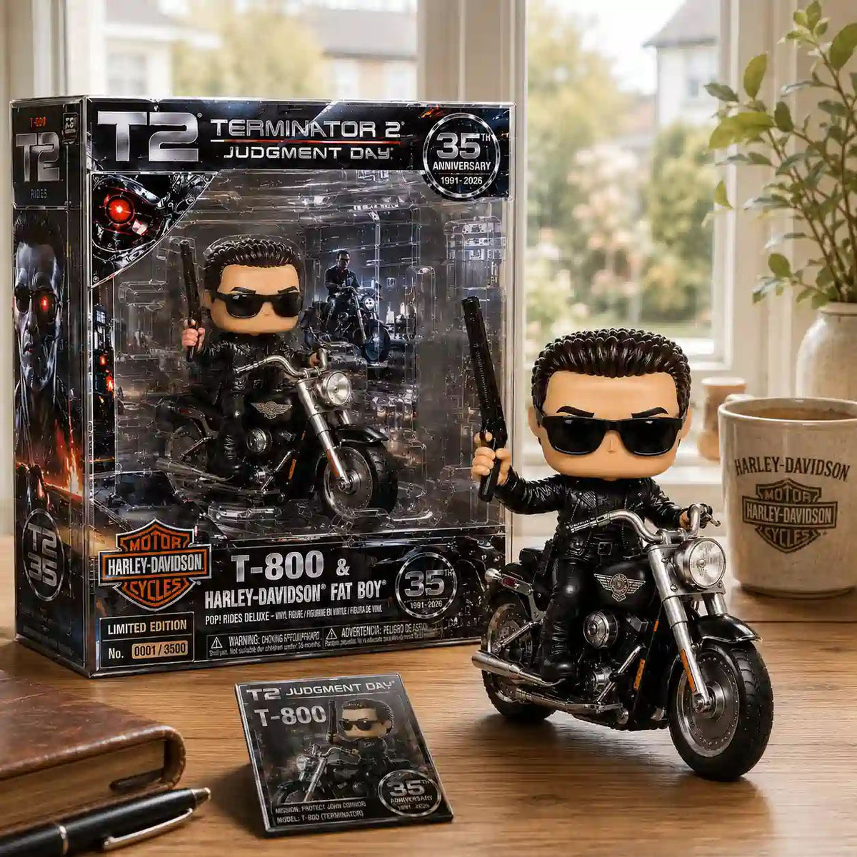 Terminator 2 Judgment Day 35th Anniversary Collector Series Funko Pop! Figure