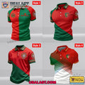 Portugal Football WC 2026 Printed Polo Shirt