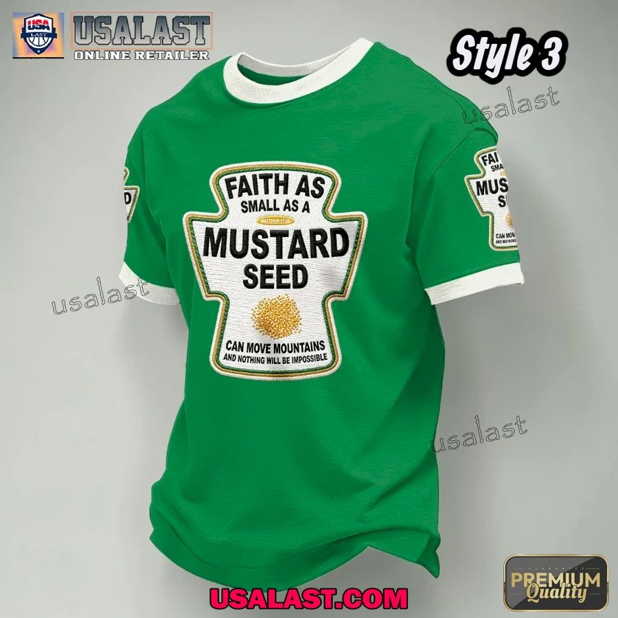 Christian Faith As Small As A Mustard Seed Casual T-Shirt