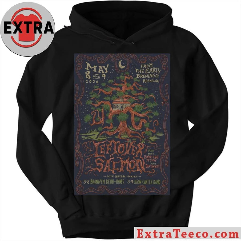 Leftover Salmon In Roswell GA On May 8-9 2026 Tour Poster Shirt