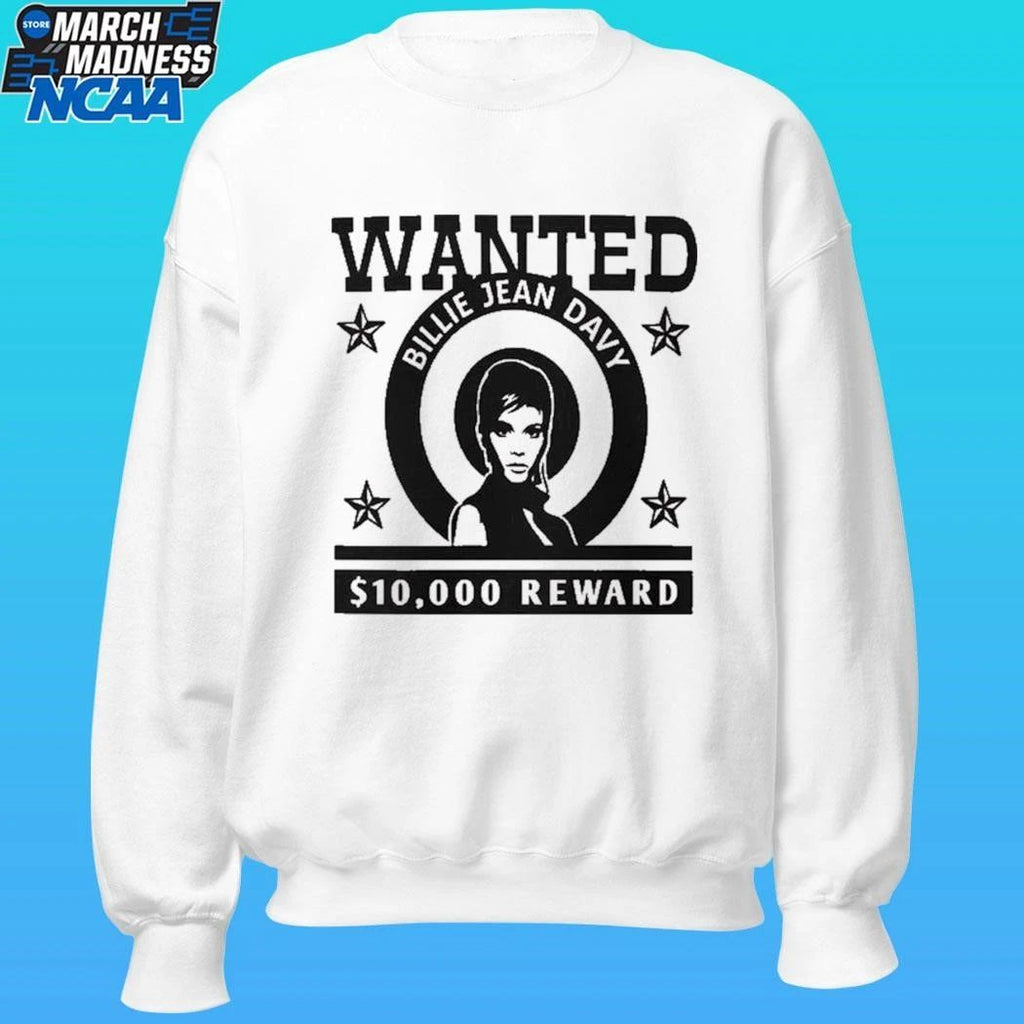 Wanted Billie Jean Davy Reward Legend Of Billie Jean Shirt