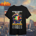 Inter Milan Serie A 2025-2026 Champions Signatures shirt